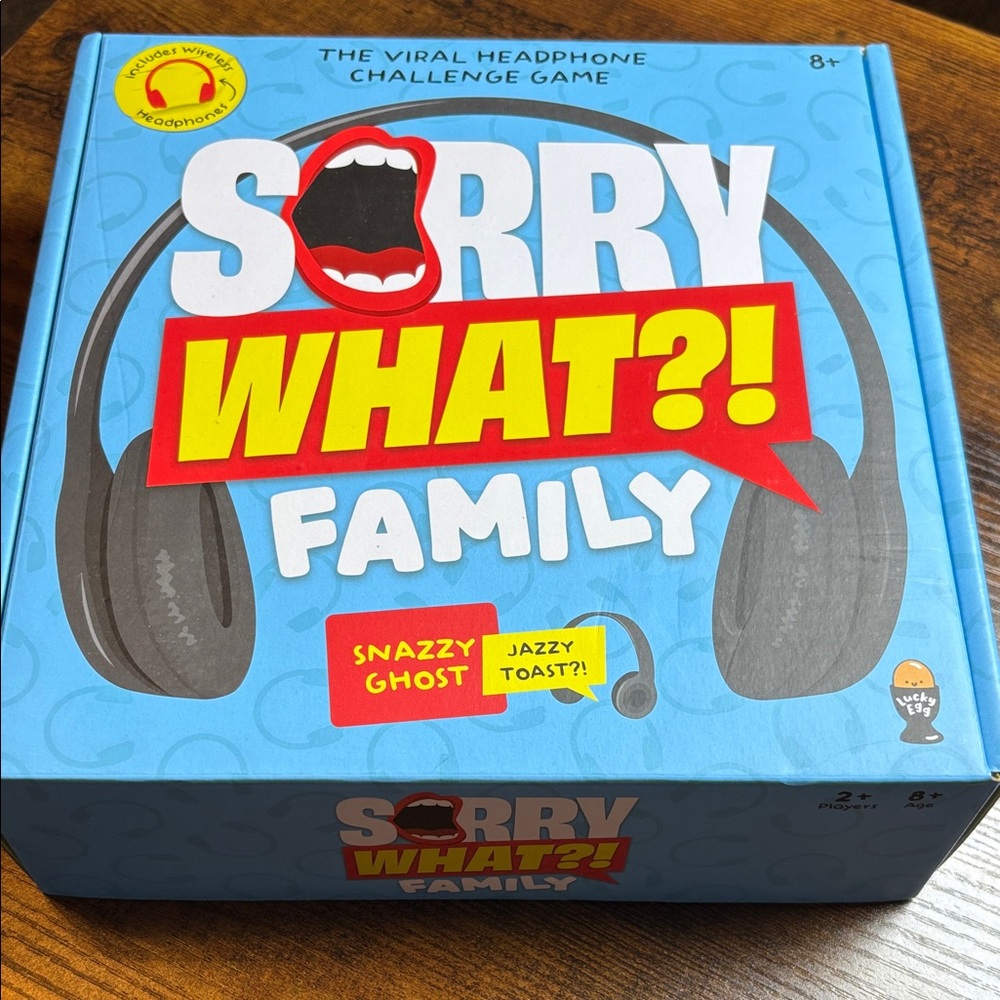 Sorry What?! Family Game